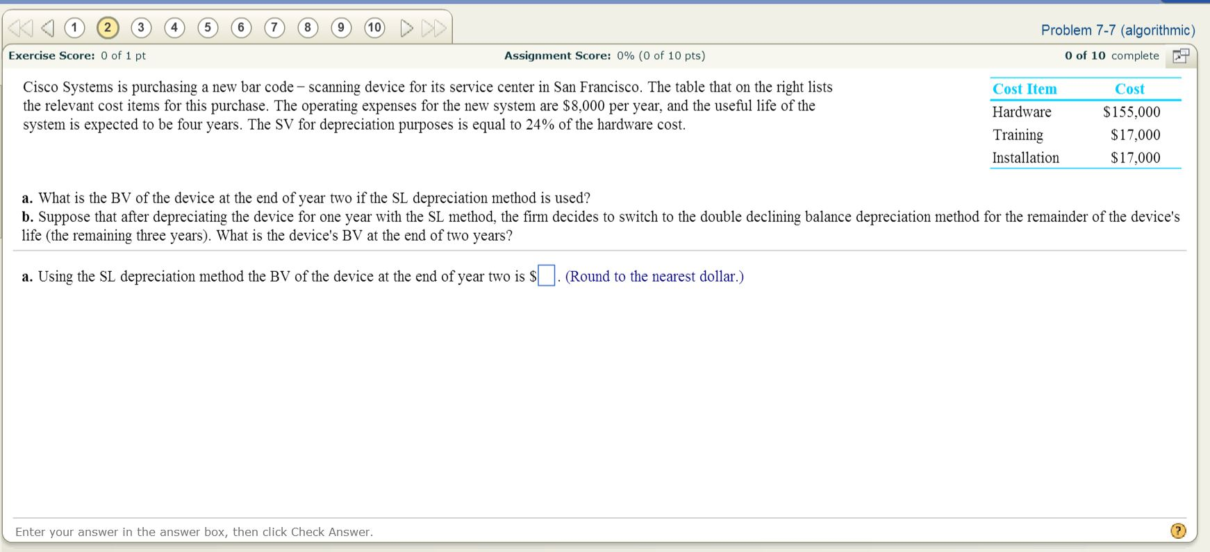  Cisco Systems is purchasing a new bar code - scanning device