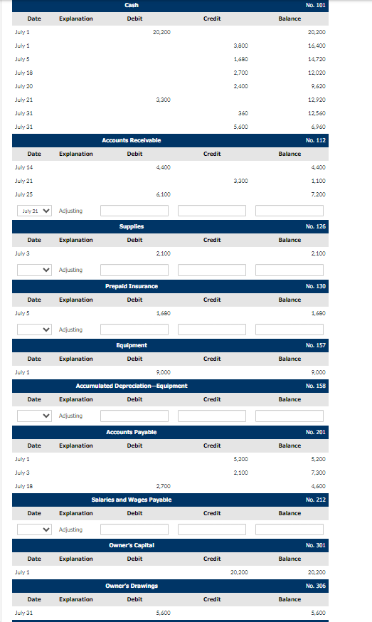 was $500. (3) One-twalfth of the insurance expirad. (4) An imvantory count