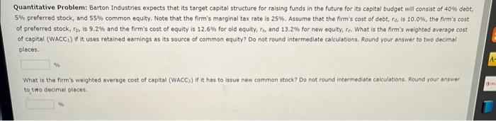 and the DCF model. Barton expects next year's annual dividend, D4, to
