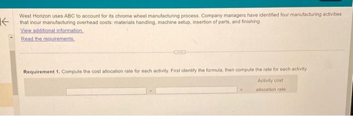  PLEASE DO 1-7 Additional information West Horizon expects to produce 1,000