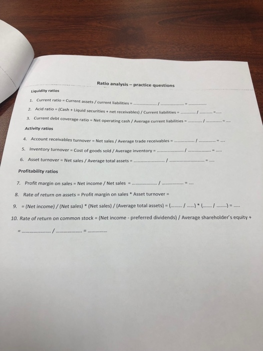 out the comparative and relative significance of the financial information presented. These