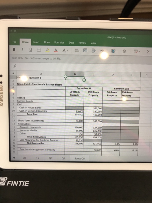  ch04 (1) . Read-only Home Insert Draw Formulas Data Review View