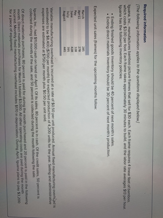  This is the only information given to solve the problem. Thank