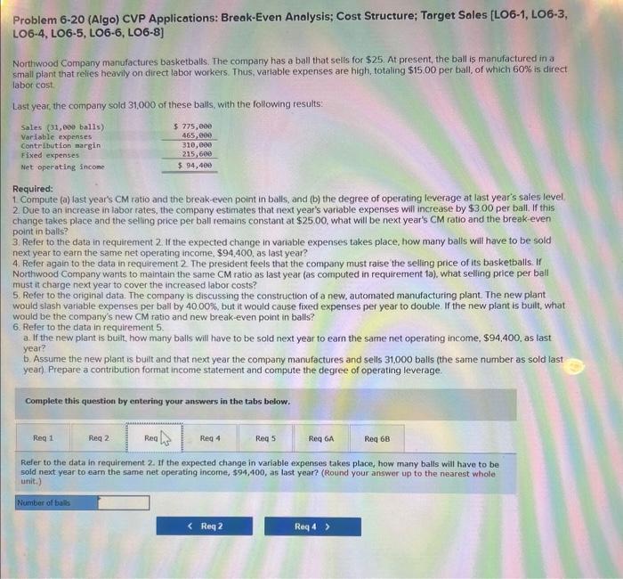 has a ball that sells for $25. At present, the ball is