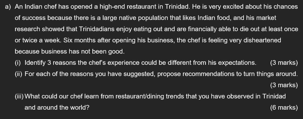  Answer the following 