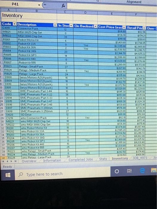please see below additional sheet in L6 calculate how many item codes