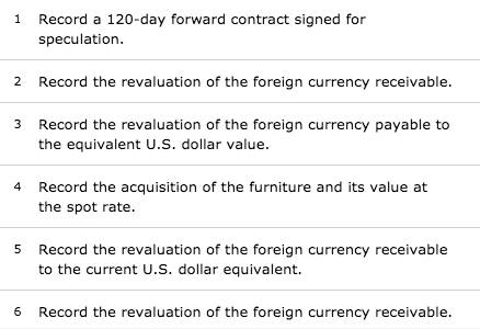 as a hedge. (If no entry is required for a transaction/event, select