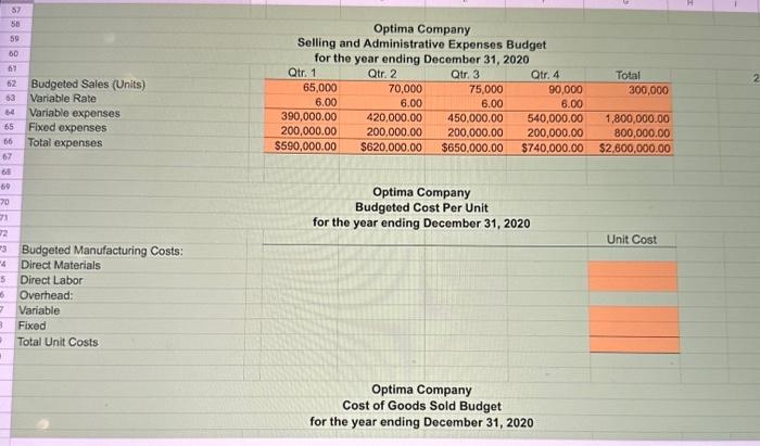 Goods Inventory dollar amounts need to be rolled forward to get the