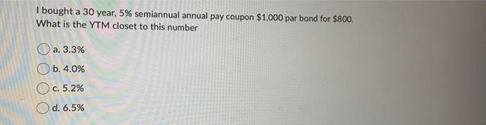 steps on how to do it I bought a 30 year, 5%