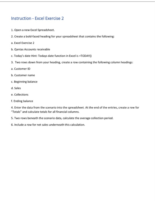 activity for a company. Scenario: You have a summer holiday job with