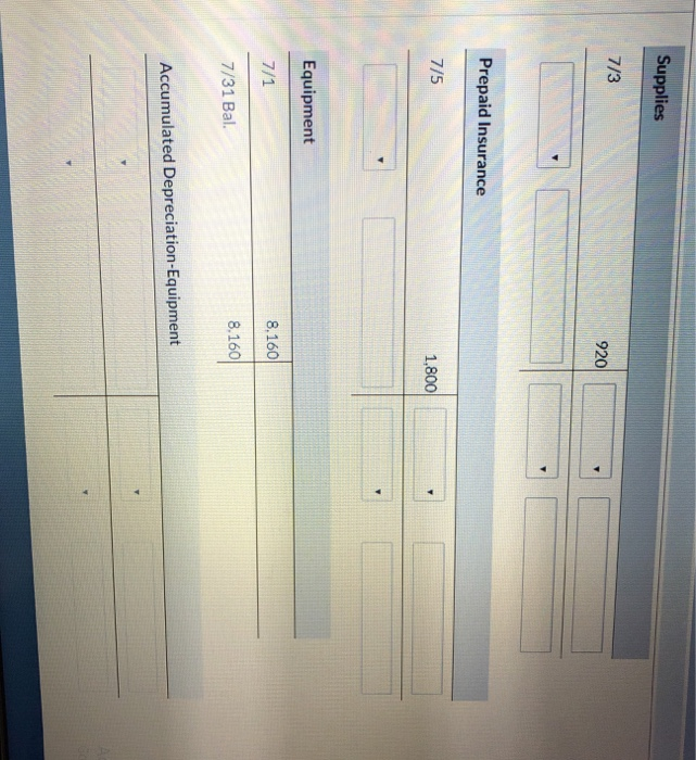 required, select "No Entry" for the account titles and enter for the