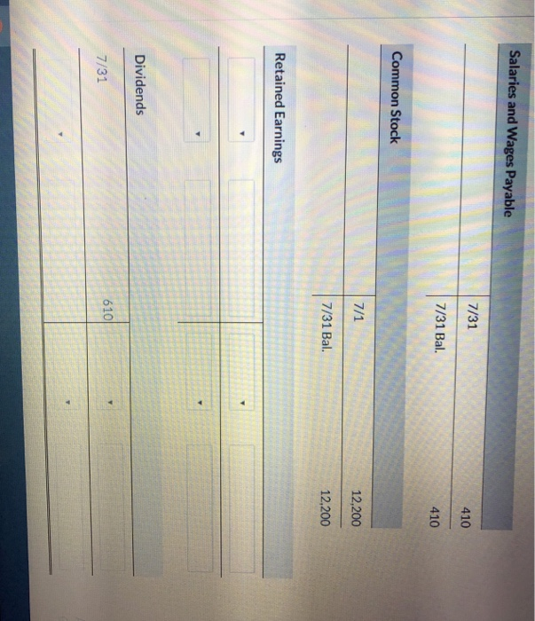 10 Liabilities and Stockholders' Equity Journalize and post closing entries and complete