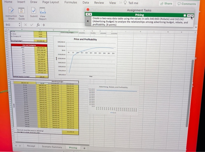  Home Insert Draw Page Layout Formulas Data Review View >> Tell
