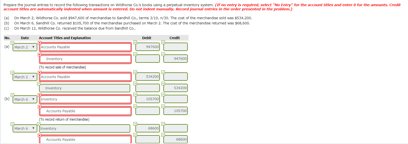 Brief Exercise 5-3 Partially correct answer. Your answer is partially correct. Try