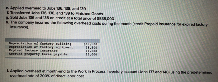 documents, journal entries, and accounts in job order costing LO P1, P2,