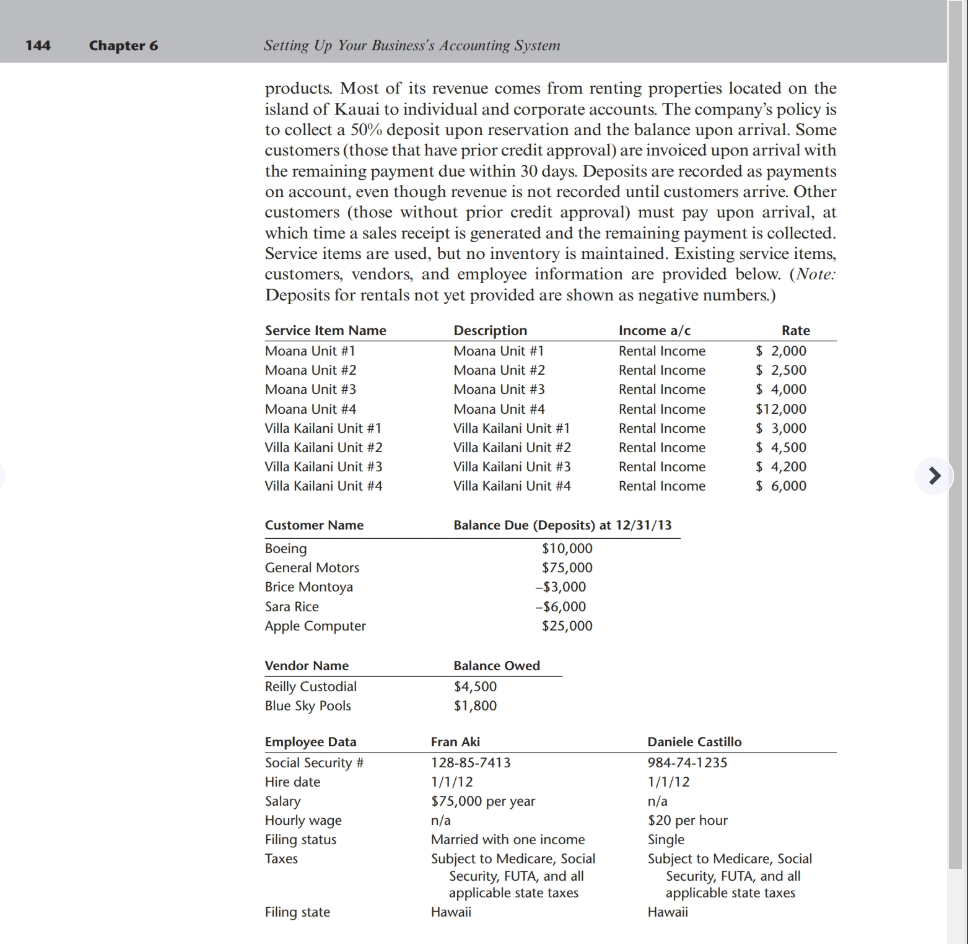 Chapter 6 Case 3 ALOHA PROPERTIES Aloha Properties is located at 4-356