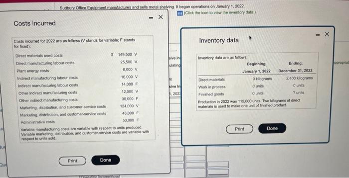 please see the data you might need in the 1st and 2nd