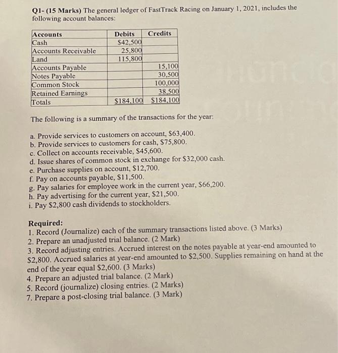 4. Prepare an adjusting trial balance5. Record (journalize) closing entries 6. Prepare