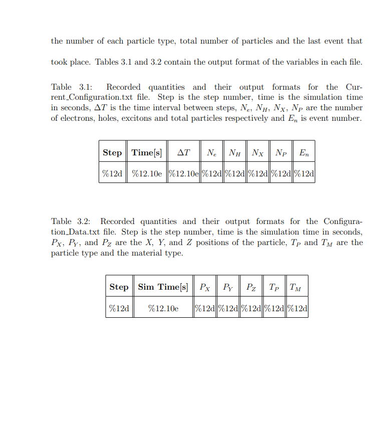 evaluations. The C-code was developed with the gnu C-compiler under the Cygwin