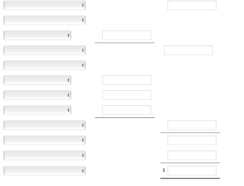 amount. 5. Common shares were issued for cash. Prepare a statement of