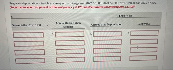 $127.000. Over its 4-year useful life, the bus is expected to be