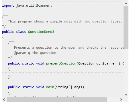 option "None of the above" is added to every ChoiceQuestion but not