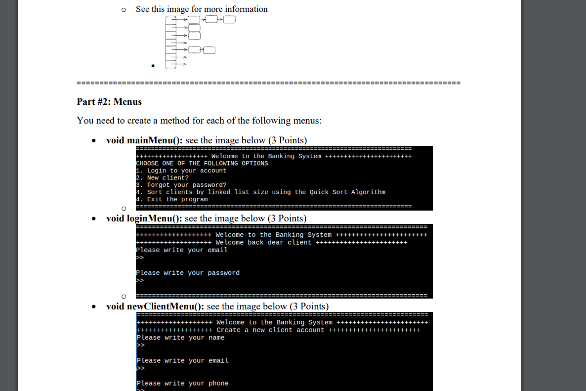 the screen shoot say do part 1 2 3 and part 4