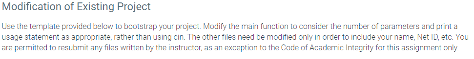 is passed in. Usage... Modify code below please... Thank you! #include #include