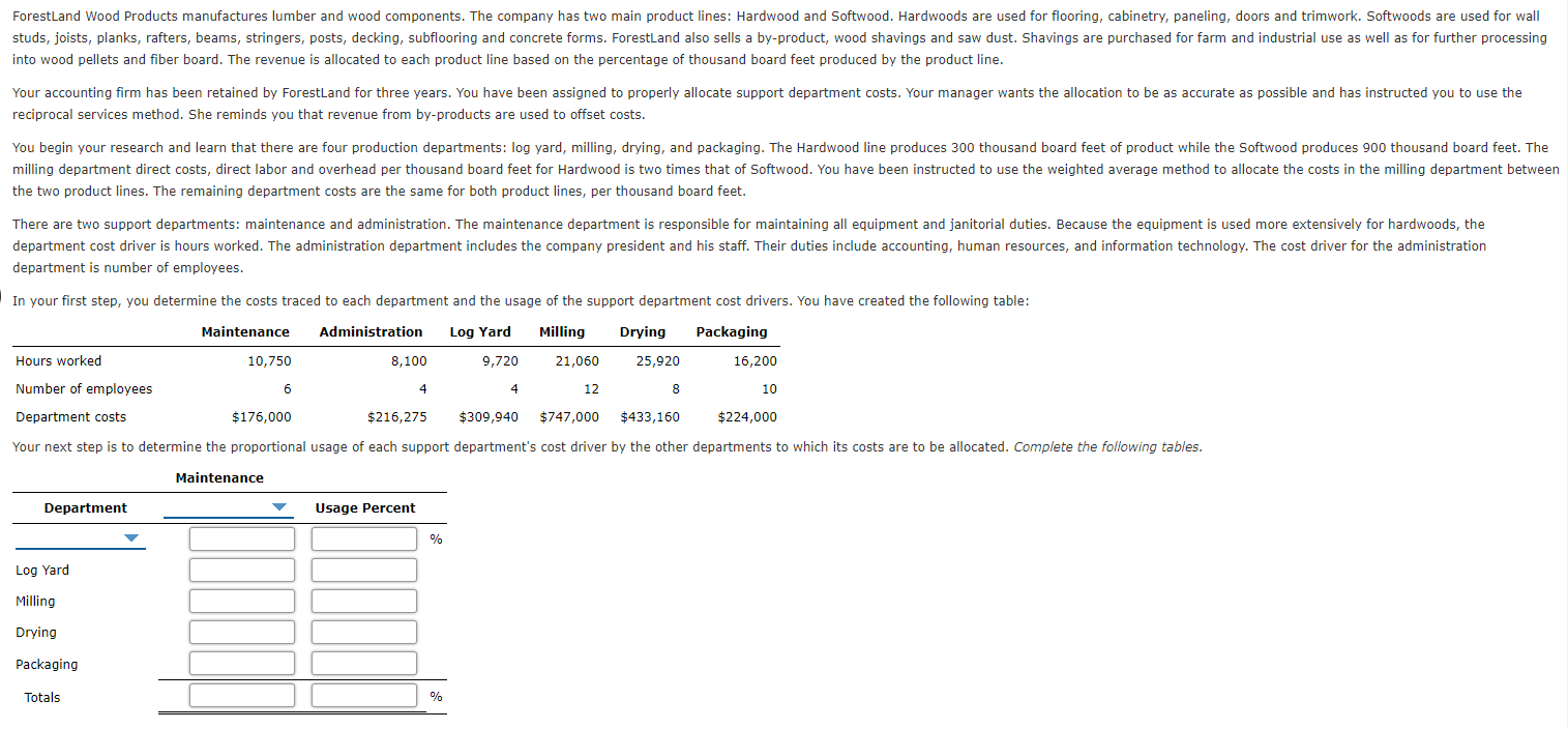 Administration. M = $ % A = $ + % Solve the