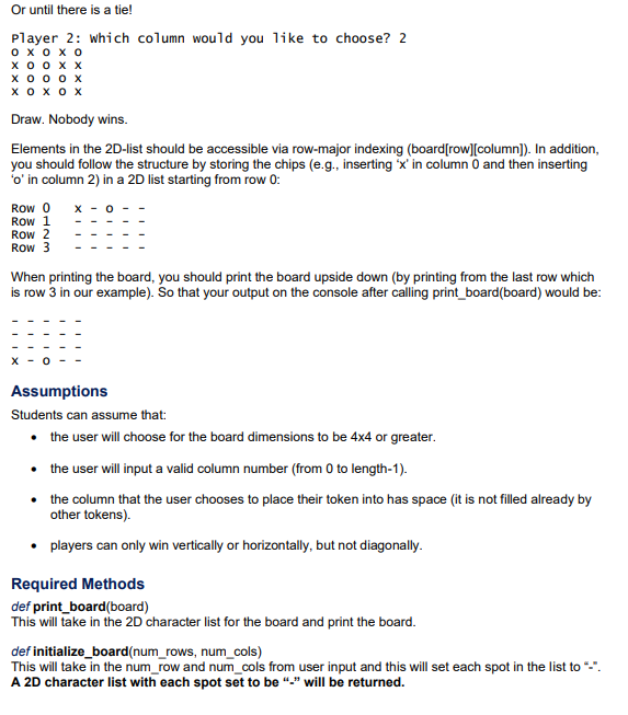 to introduce students to 2-D lists by recreating one of everyone's favorite