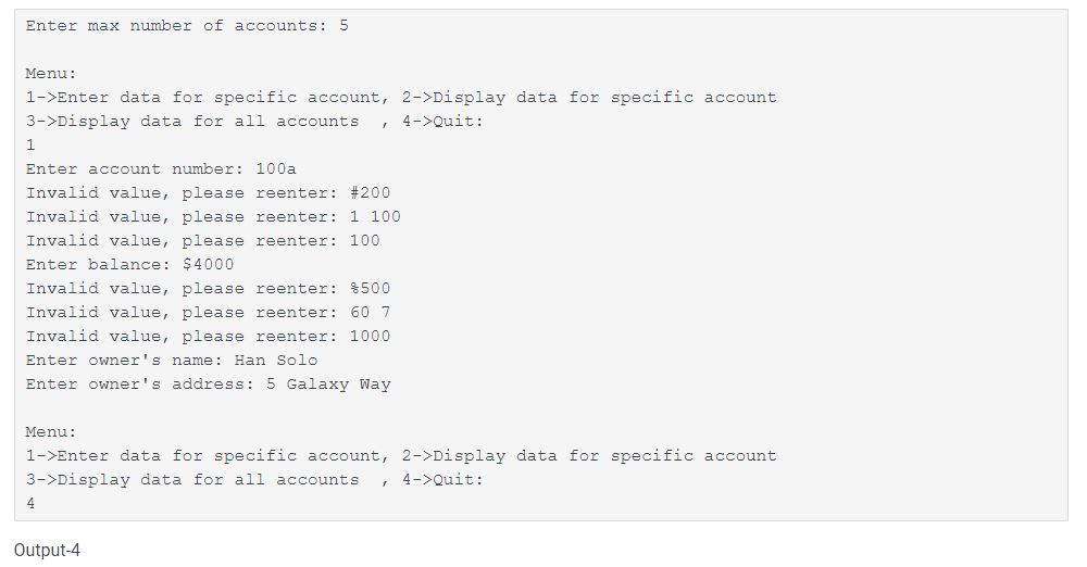you meet all the requirements to avoid losing points a) Outline of