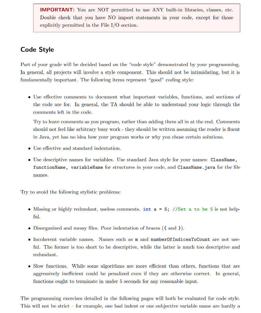 INTRO JAVA Class Herding Elephants. Please read the instructions and finish the