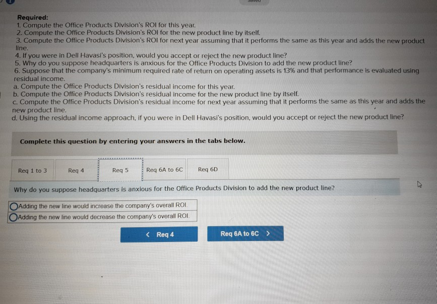 Havasi, manager of Billings Company's Office Products Division "But I want to