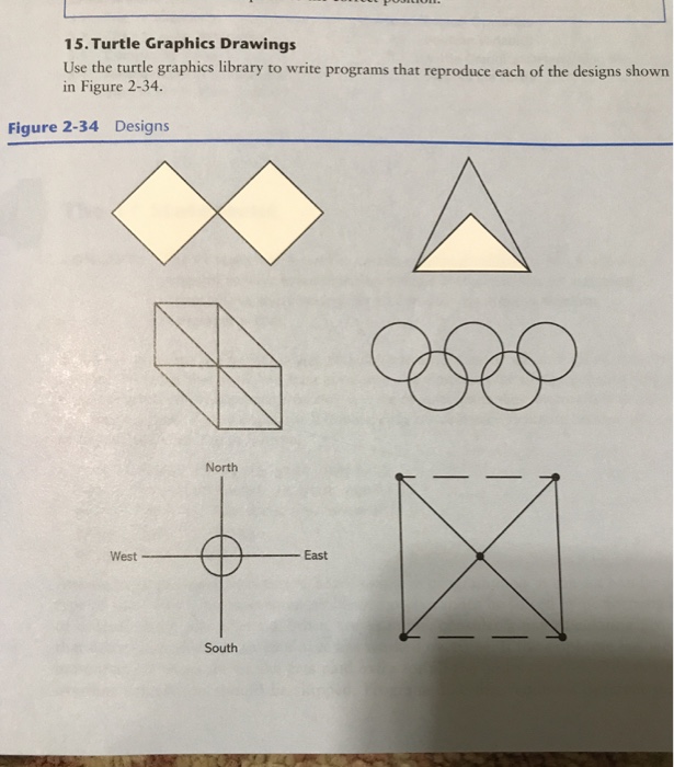  Please answer this question by using Turtle graphics and Python software