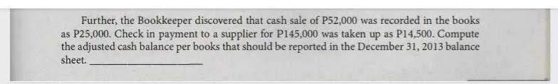 Paul Company banks with World Bank and prepares a reconciliation of the