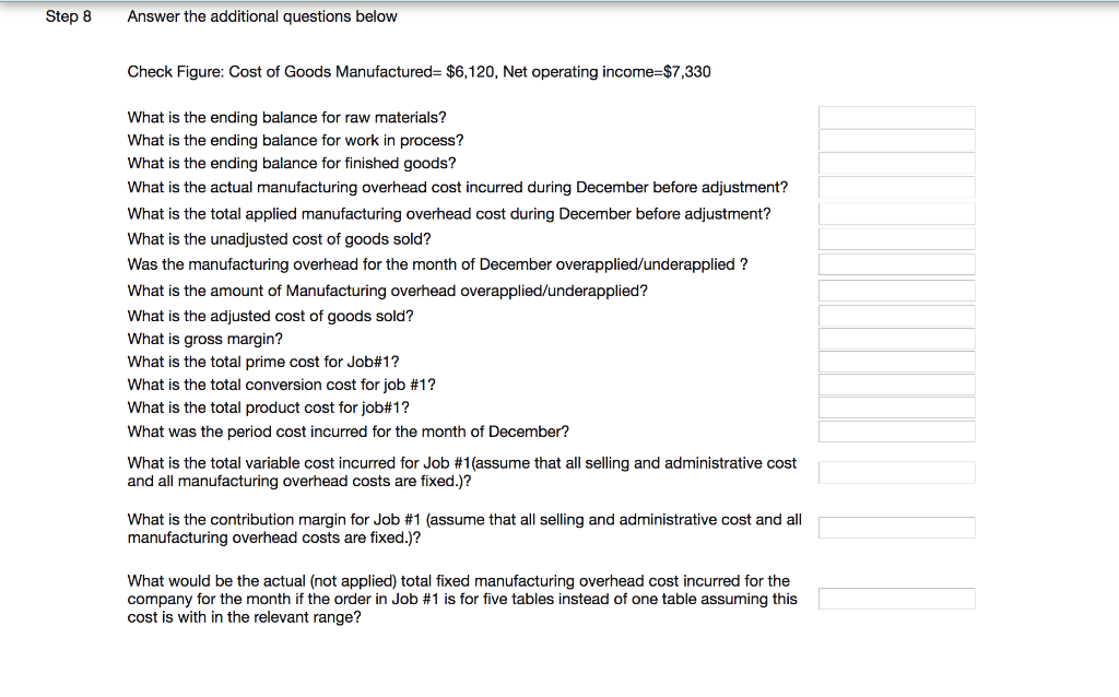 job Orders since it is only for one table is it the