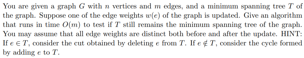 This is for an Introduction to Algorithms course, so no specific programming