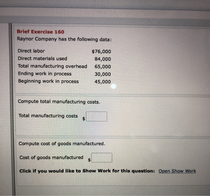 Costs Assigned Job No. July August September $12,000 $8.800 101 10,800 9,700