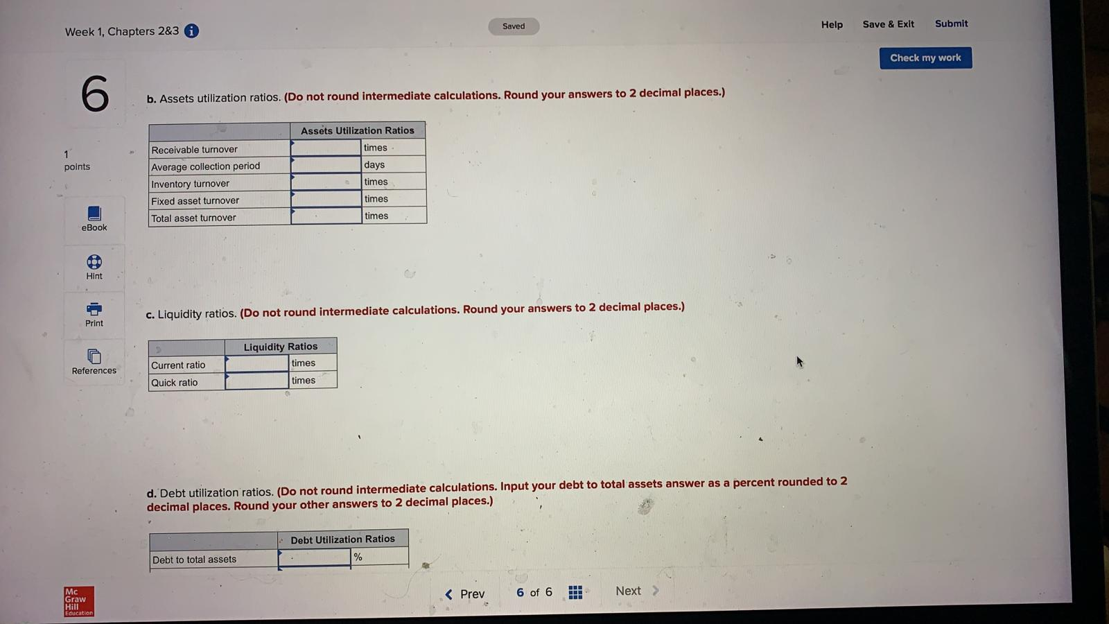 assets: Cash Marketable securities Accounts receivable (net) Inventory Total current assets Investments