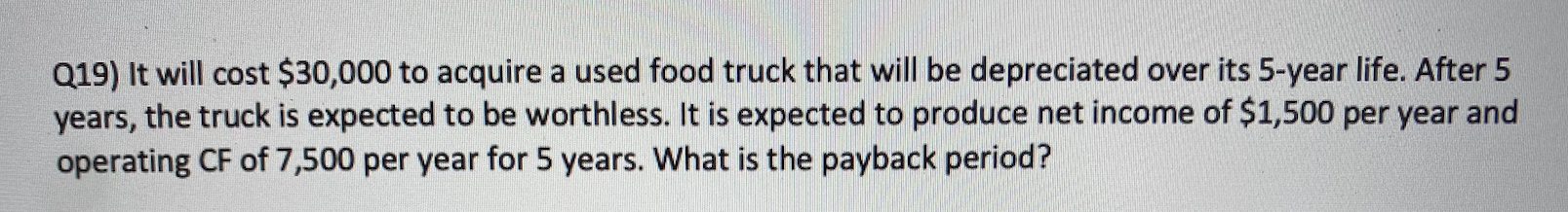 investment of 95,000. It will generate after-tax operating cash inflows of 59,000