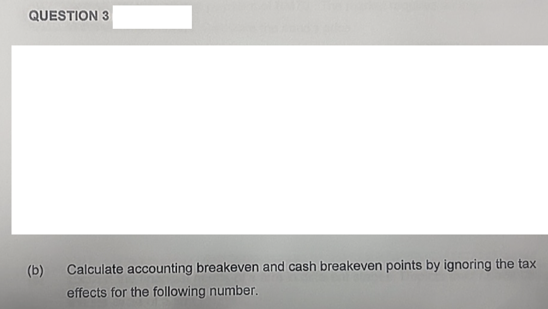 I just need the answer to b, c and d. (b) Calculate