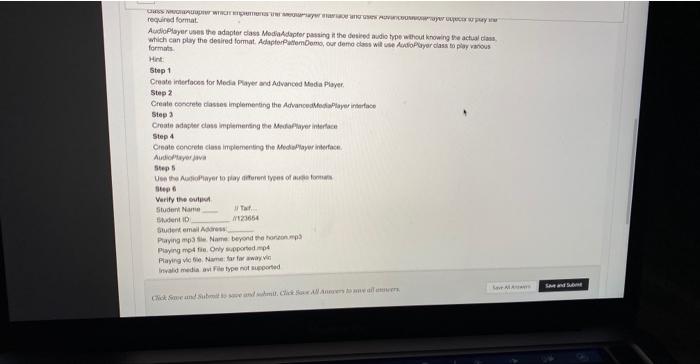 derice can ploy mp3 fles only and wants ba ute an advanced