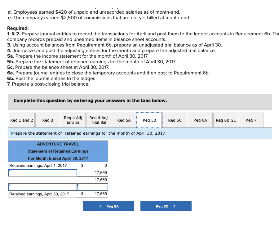 obtained for customers. 28 The company paid $1,200 cash for two weeks'