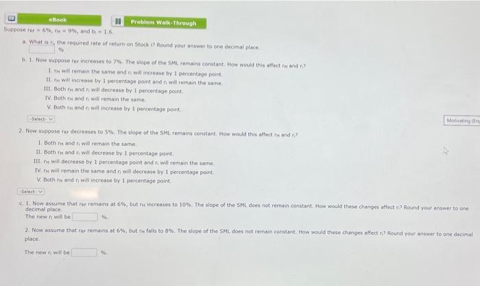  LE eBook Problem Walk-Through Suppose - 69,9%, and -1.6 a. What