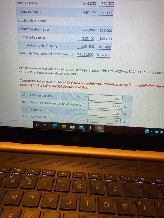 payable 32.800 60.300 Common stock $100 par 405,300 405.300 Retained earnings 113.700