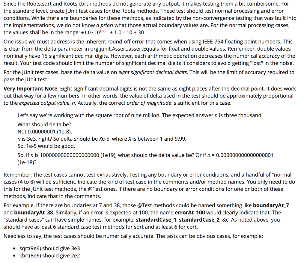 are developed in parallel with the implementation. In this case, we're writing