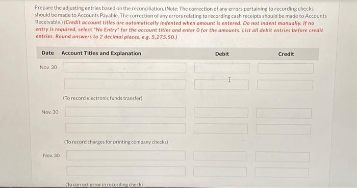 to 2 decimal places, e.g. 5,275.50. Cash balance per books Add *: