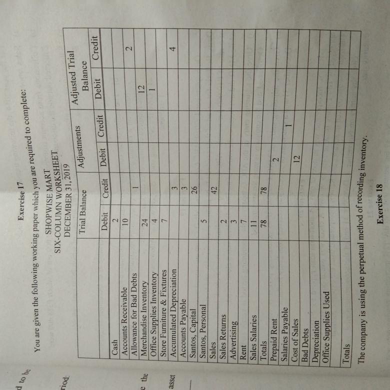 Answer the following transactions with solution and explanation on how did you