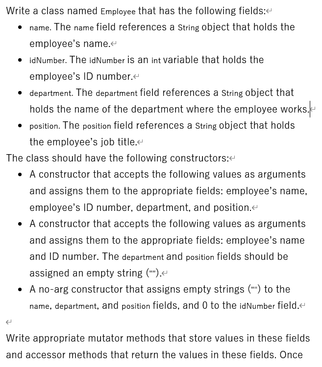  Please help me solve this in java thank you so much!