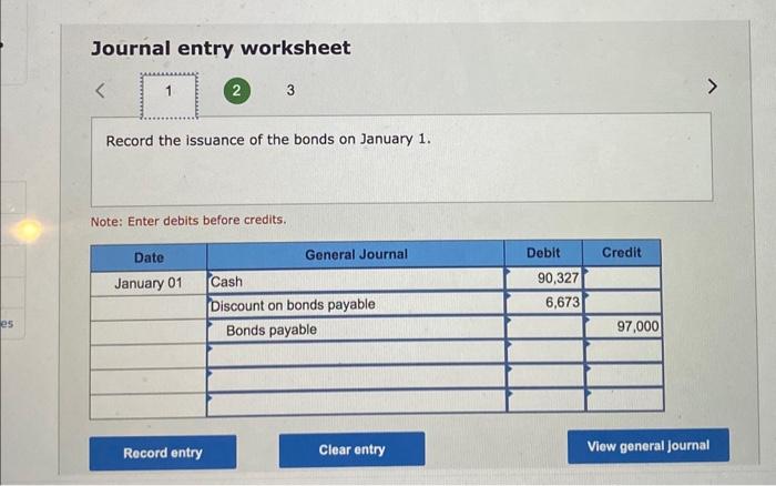 Straight-Line: Recording bond issuance and discount amortization LO P2 Paulson Company issues